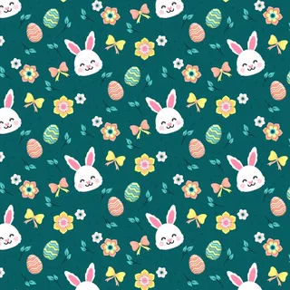 平面设计复活节图案