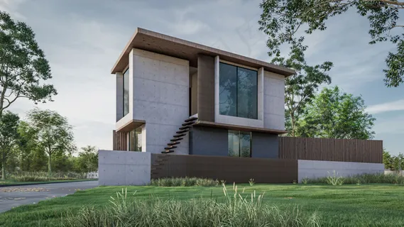 房屋可视化的三维渲染 房屋可视化的三维渲染