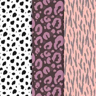 现代动物皮图案包