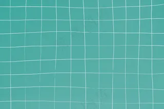 绿松石扭曲几何方形瓷砖纹理背景