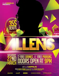 酷炫海报模板  酷炫海报模板