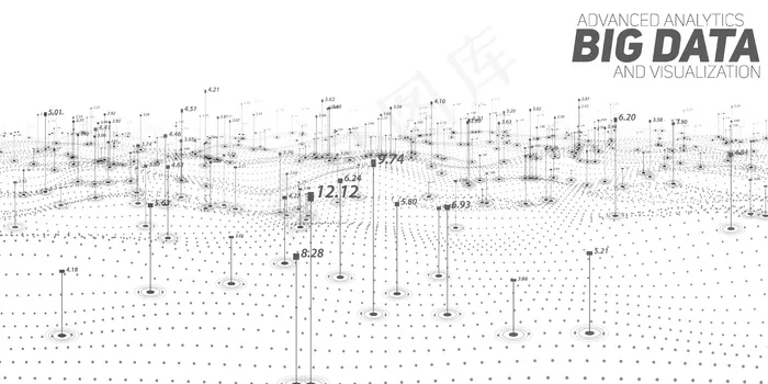 大数据背景eps,ai矢量模版下载