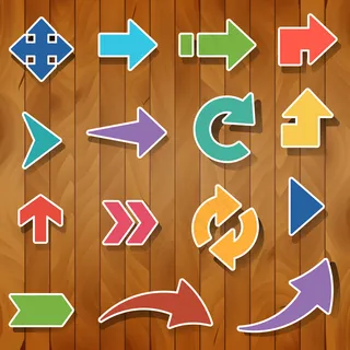 彩色箭头系列