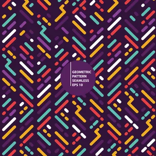 几何图形图案无缝背景