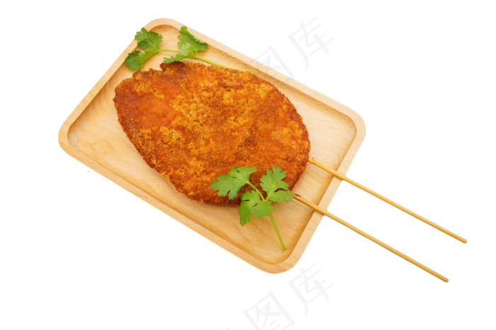 黄色鲜炸鸡排(3000X3000(DPI:300))