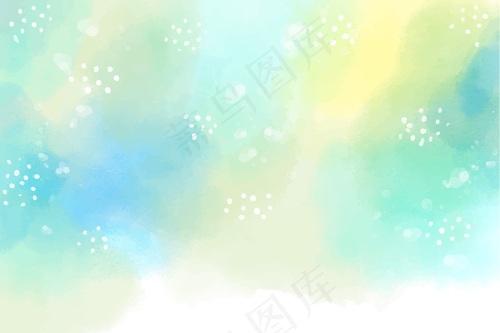 水彩风格手绘背景
