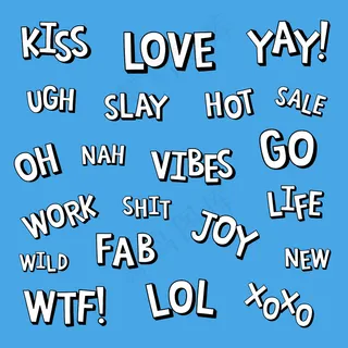 时尚漫画排版集