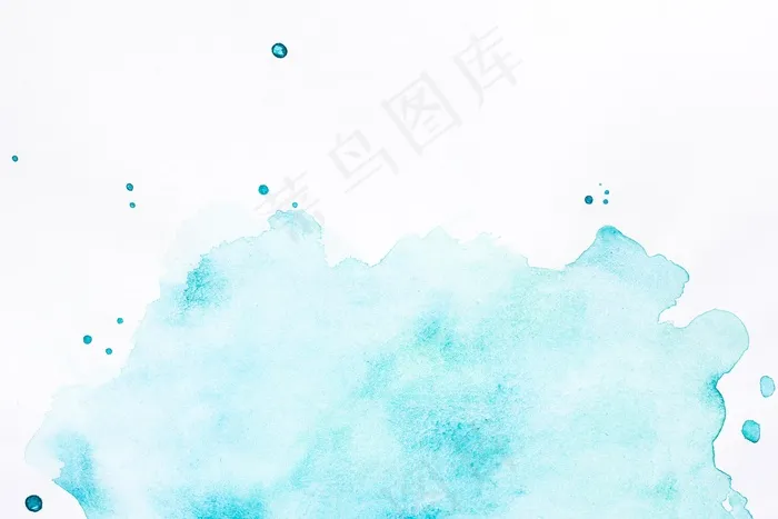 蓝云飞溅背景