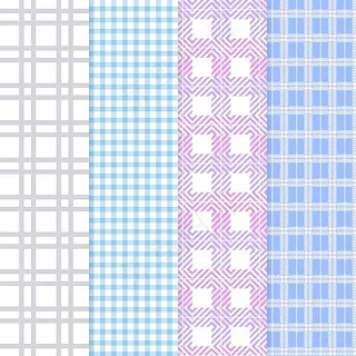 粉彩方格图案系列