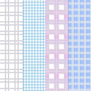 粉彩方格图案系列