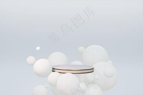 基座平台的三维渲染,抽象最小的显示空间。美容化妆品的几何讲台。 基座平台的三维渲染,抽象最小的显示空间。美容化妆品的几何讲台。