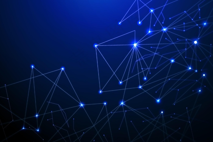 渐变式网络连接背景eps,ai矢量模版下载