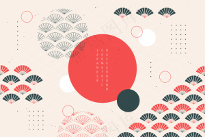 日式几何背景