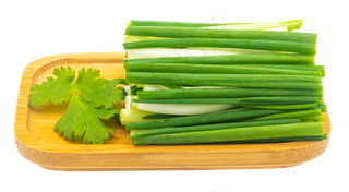 一盘小葱调味料