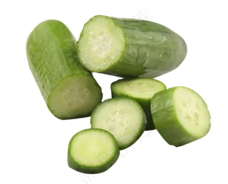 两根黄瓜段