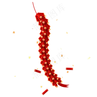 牛年立体仿真鞭炮