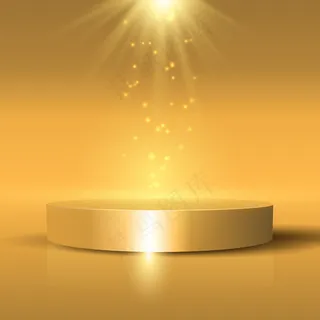 带空讲台的显示背景