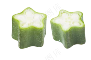 绿色食物秋葵安全新鲜