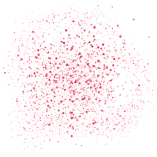 红色婚庆碎片七夕