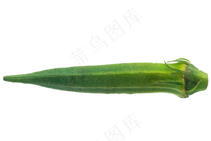 绿色蔬菜秋葵(3000*2000px 300 dpi )