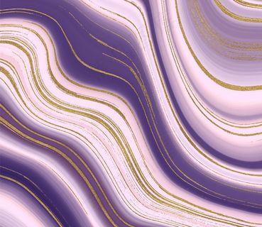 粉金灿灿的水墨画抽象图案。液体质地。