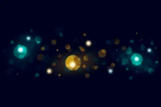 写实风格散景背景