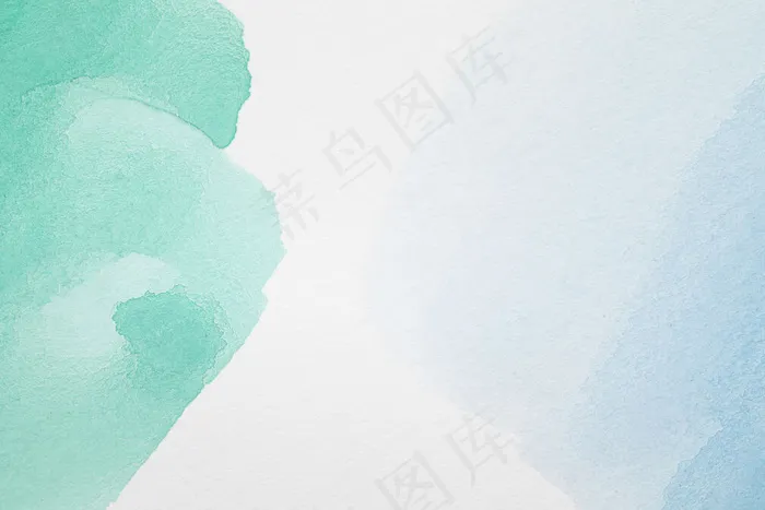 绿色和蓝色抽象柔和色调