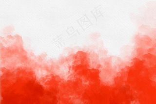 水彩纹理的云背景