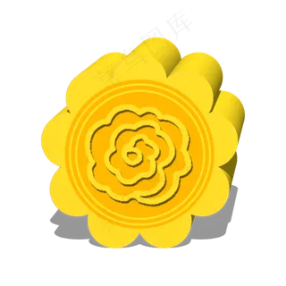 情人节花花月饼可商用元素