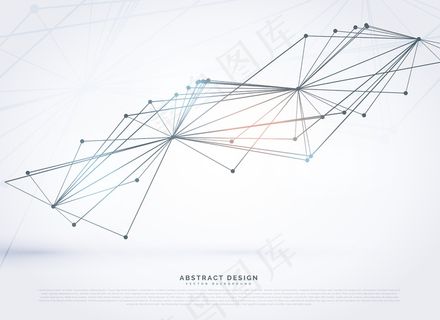 抽象线框网格背景