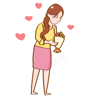 教师节卡通可爱教师