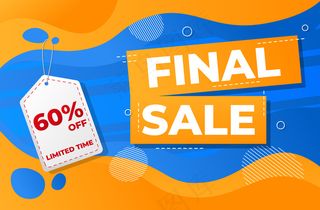 最终销售横幅banner