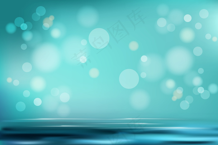 海蓝渐变软抽象背景写实插图概念eps,ai矢量模版下载