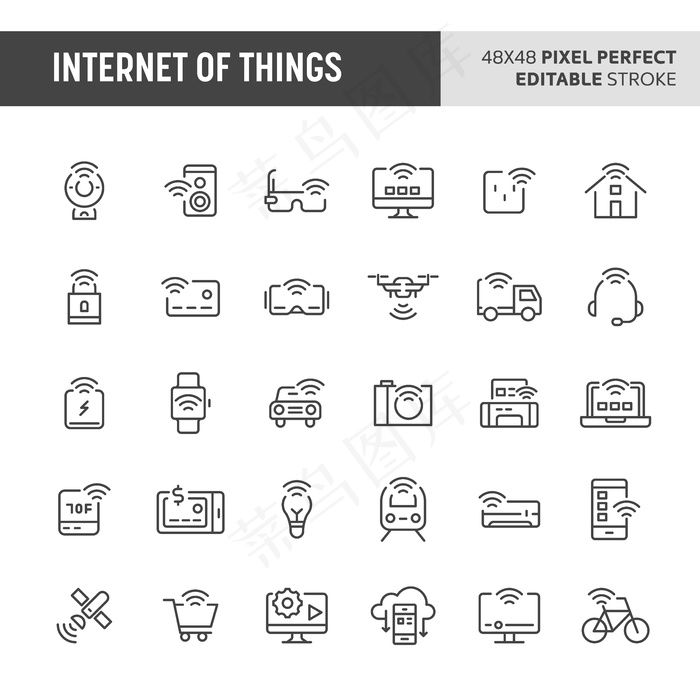 物联网图标集