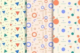 孟菲斯图案系列