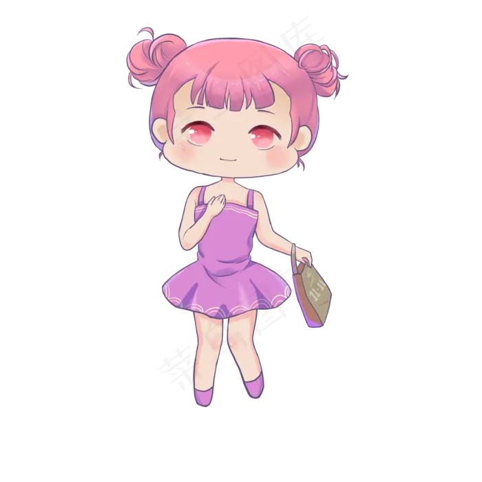 双十一小女生(3543X3543(DPI:300))psd模版下载