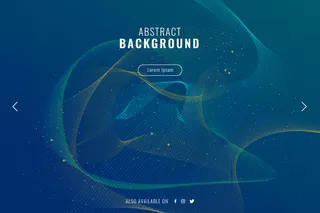 波浪粒子的抽象背景