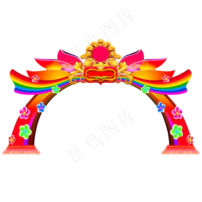 春节新年大门梅花云彩祥云(2000X2000(DPI:300))psd模版下载