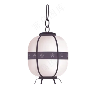 中元节中国风灯笼矢量