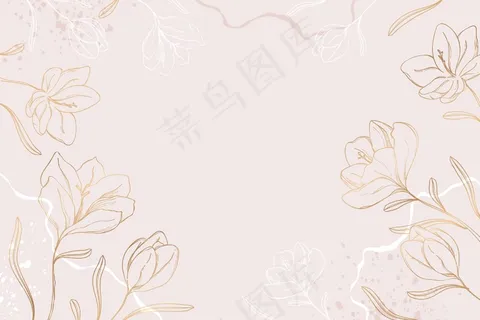 手绘花卉壁纸 手绘花卉壁纸