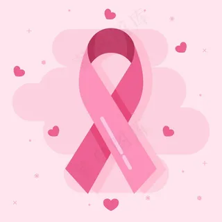 乳腺癌宣传月概念