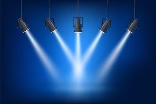 聚光灯背景主题