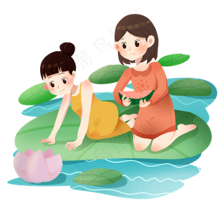 中元节鬼节放莲花灯