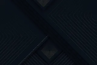 金色详细的深色纸层背景