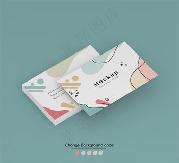 名片样机图片