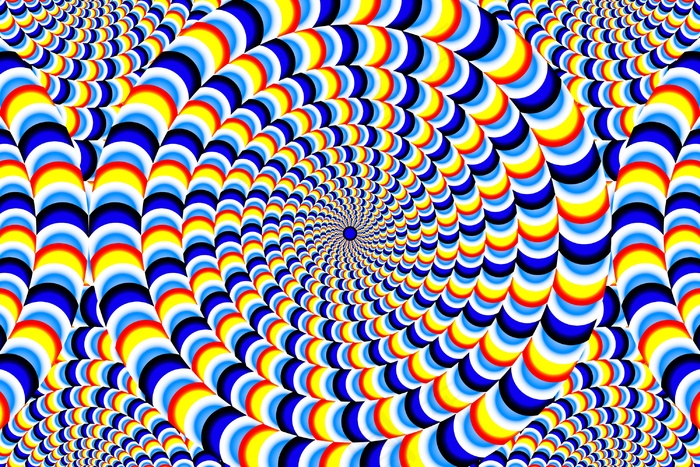 迷幻性视错觉背景eps,ai矢量模版下载