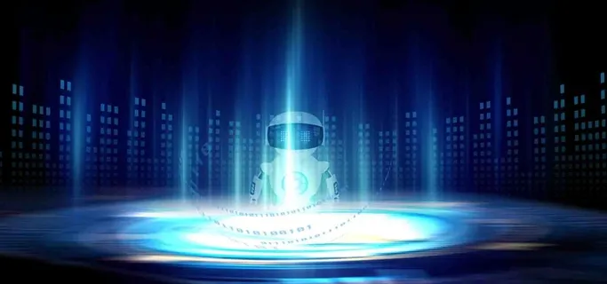 蓝色科技成就未来PSD素材