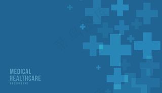 医学和健康背景加上加号