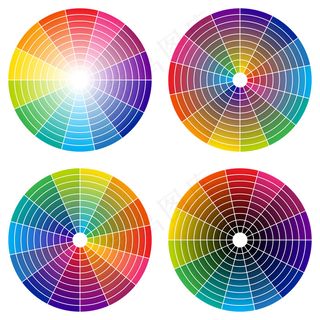 彩虹色轮