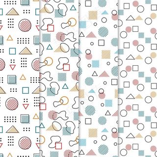 孟菲斯图案系列